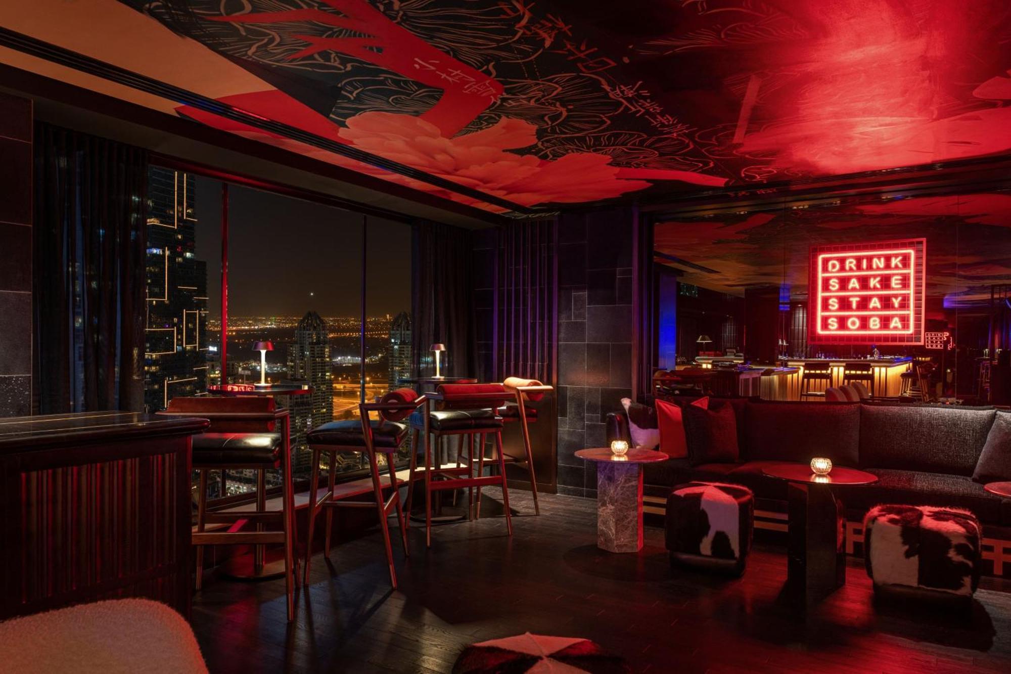 Grosvenor House, A Luxury Collection Hotel, Dubai Exterior photo The bar at the top of the Standard East Village