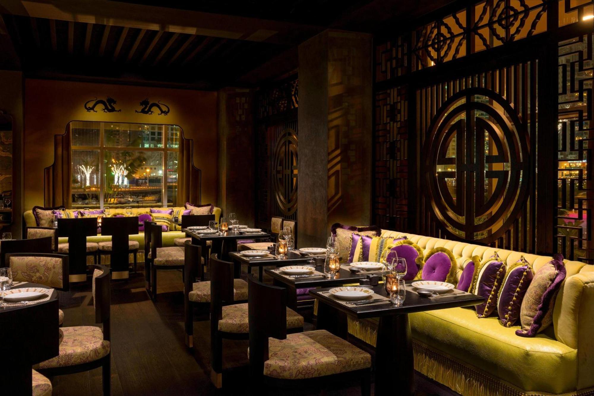 Grosvenor House, A Luxury Collection Hotel, Dubai Exterior photo Interior of the restaurant